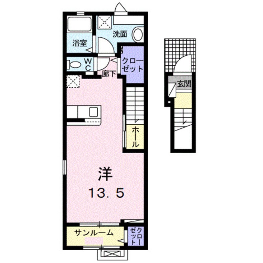 間取図 レグルス