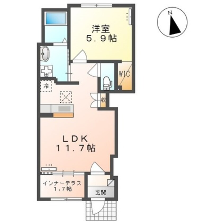 間取図 パルティーダ・K