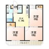 アドリームS 3DKの間取り