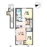 パルティーダ・M 2LDKの間取り