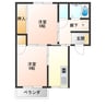 Ｓハウス 2Kの間取り