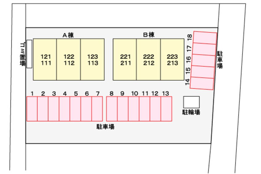 駐車場 リリエンハイム　Ｂ