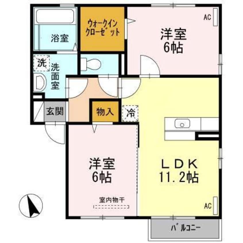 間取図 カーサ ドマーニ