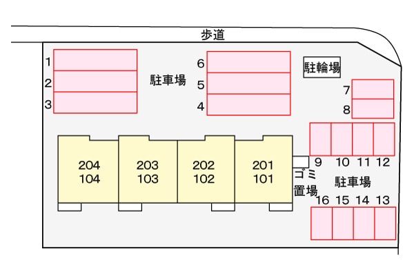 駐車場 オアシス