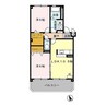 パレットスクエア 2LDKの間取り