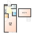 アップルハウスあさひ2Ｂの間取図