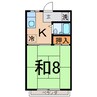 アーバンハイツ 1Kの間取り