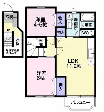 間取図 フォレストイースト