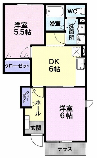 間取図 エクセレントヴィラ　Ｃ