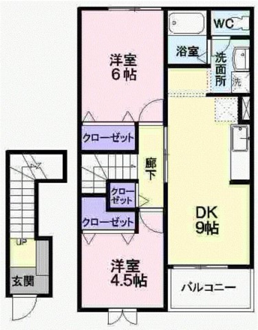 間取図 シアン