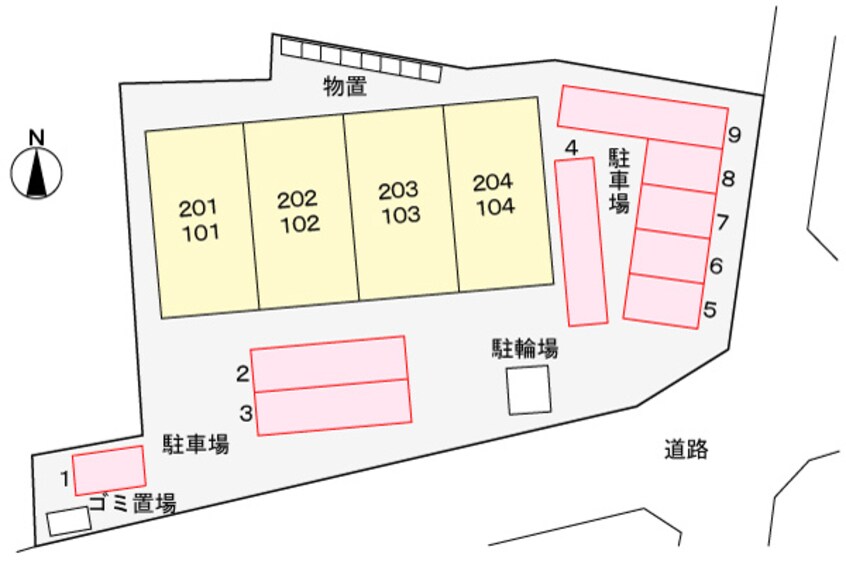 駐車場 シアン