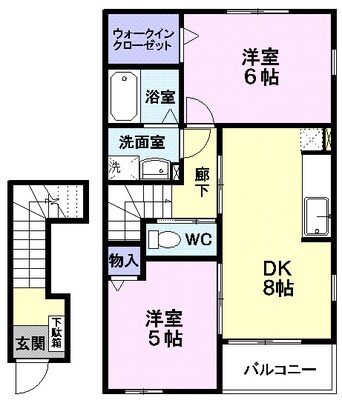 間取図 エレガント　ノーヴァ