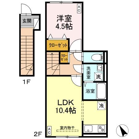 間取り図 ムーンライトテラス