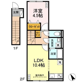 間取図 ムーンライトテラス
