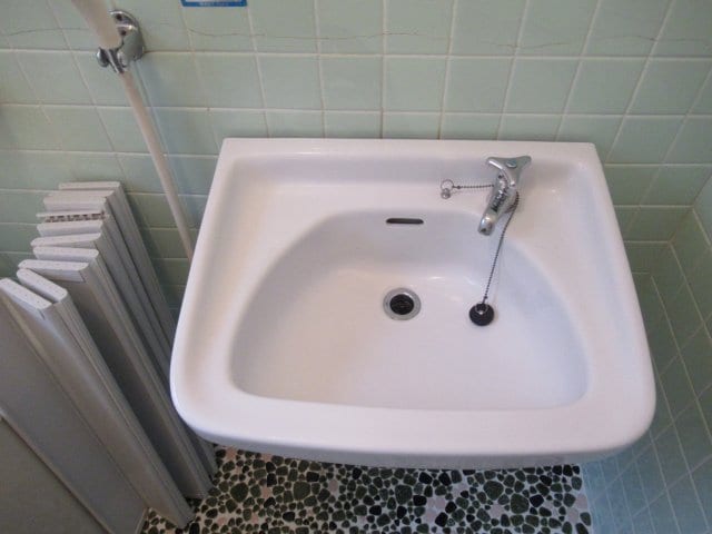 明るい洗面所です コーポ清江