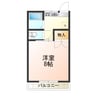 コーポ長橋 1Kの間取り