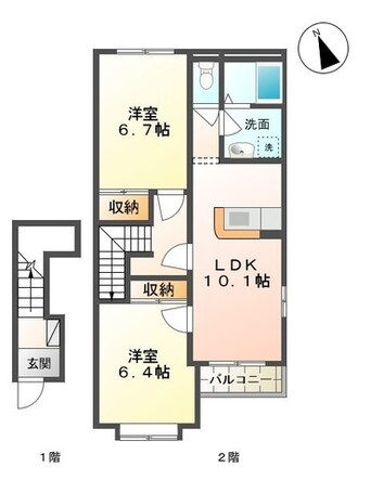 間取図 メゾン・レ・アール