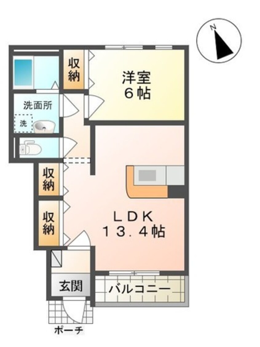 間取図 グランチェスタ悠弐番館