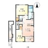 アレーズ２５ 2LDKの間取り