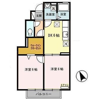 間取図 レーブフレシール