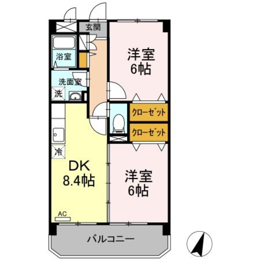 間取図 メゾン２８６