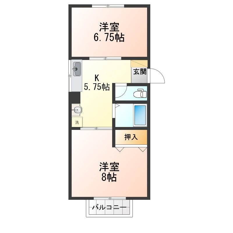 間取り図 マンションテリオス