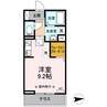 バレンタインハウス温泉町 1Rの間取り