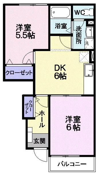 間取図 ホルティー　エメロード