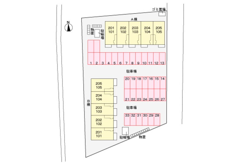駐車場 秋桜　２０１１　Ａ