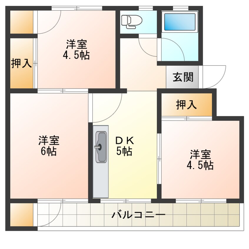 間取図 秀山ビル