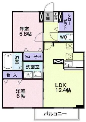 間取図 さくらヶ丘Ｃ