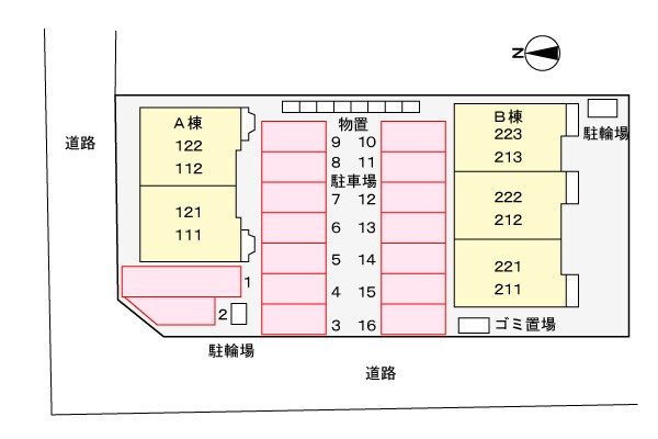 駐車場 リブタウン　Ｂ