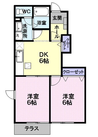 間取図 ジェントリー下条Ａ棟