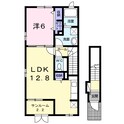 ベルグ千歳の間取図