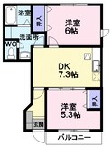 リブタウン　Ａの間取図