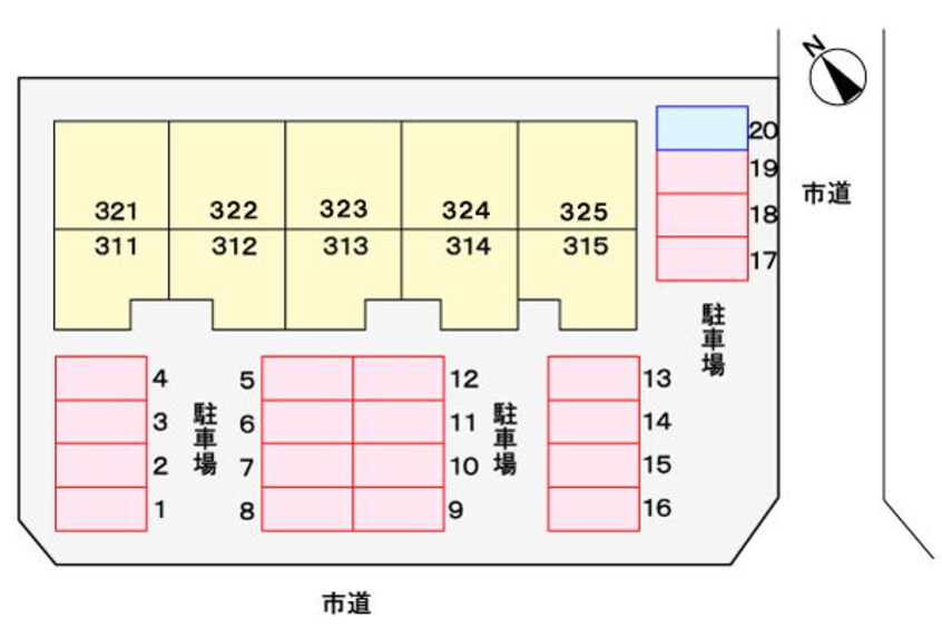 駐車場 リリエンハイム　Ｃ