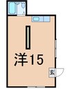 Bコーポ 1Rの間取り