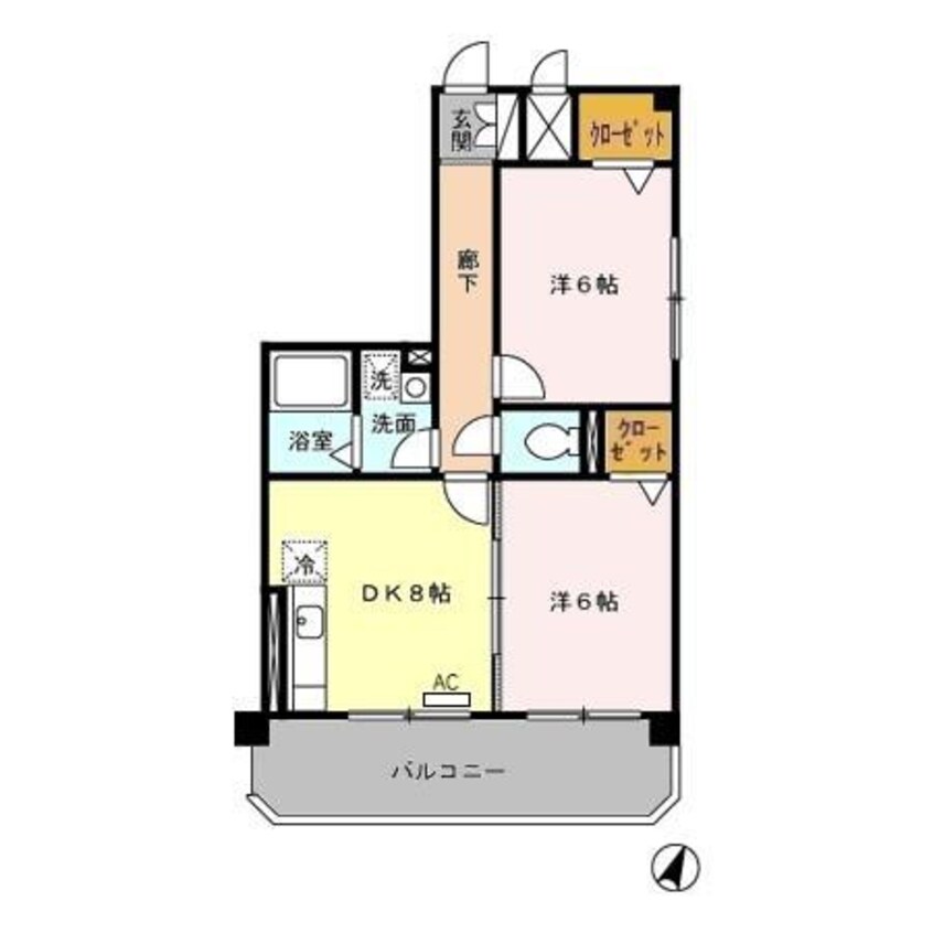 間取図 メゾン２８６