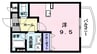 サンパティ－ク相生 1Rの間取り