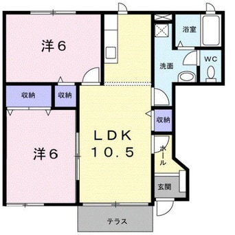 間取図 オランダ村Ｃ