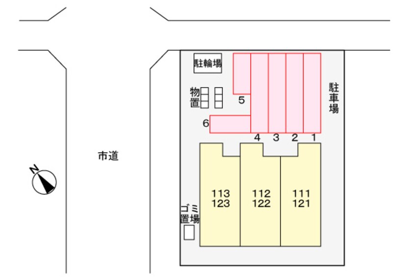 駐車場 メゾン　コーラク