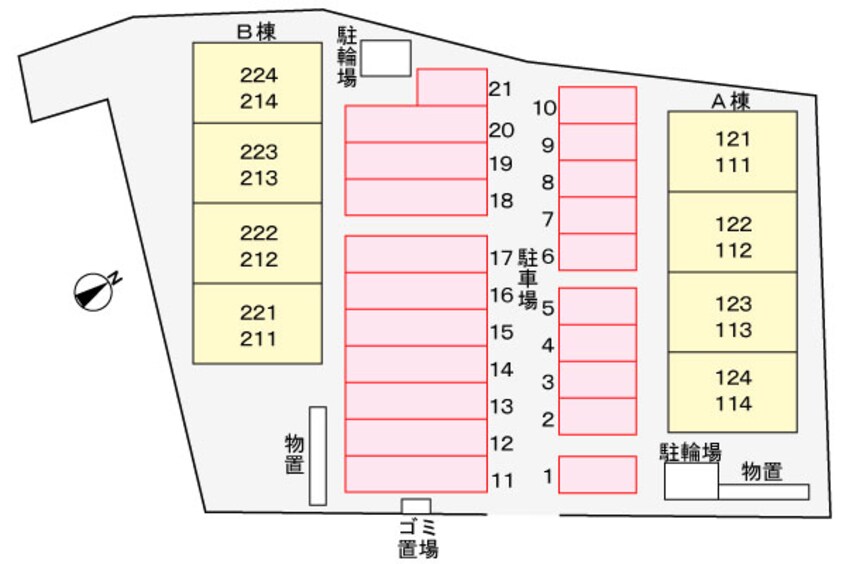 駐車場 エーデルハイム　Ａ