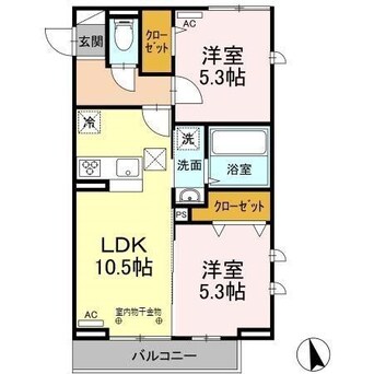 間取図 グリーンヒルズ Ⅸ