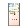 ブランドール長町 1Kの間取り