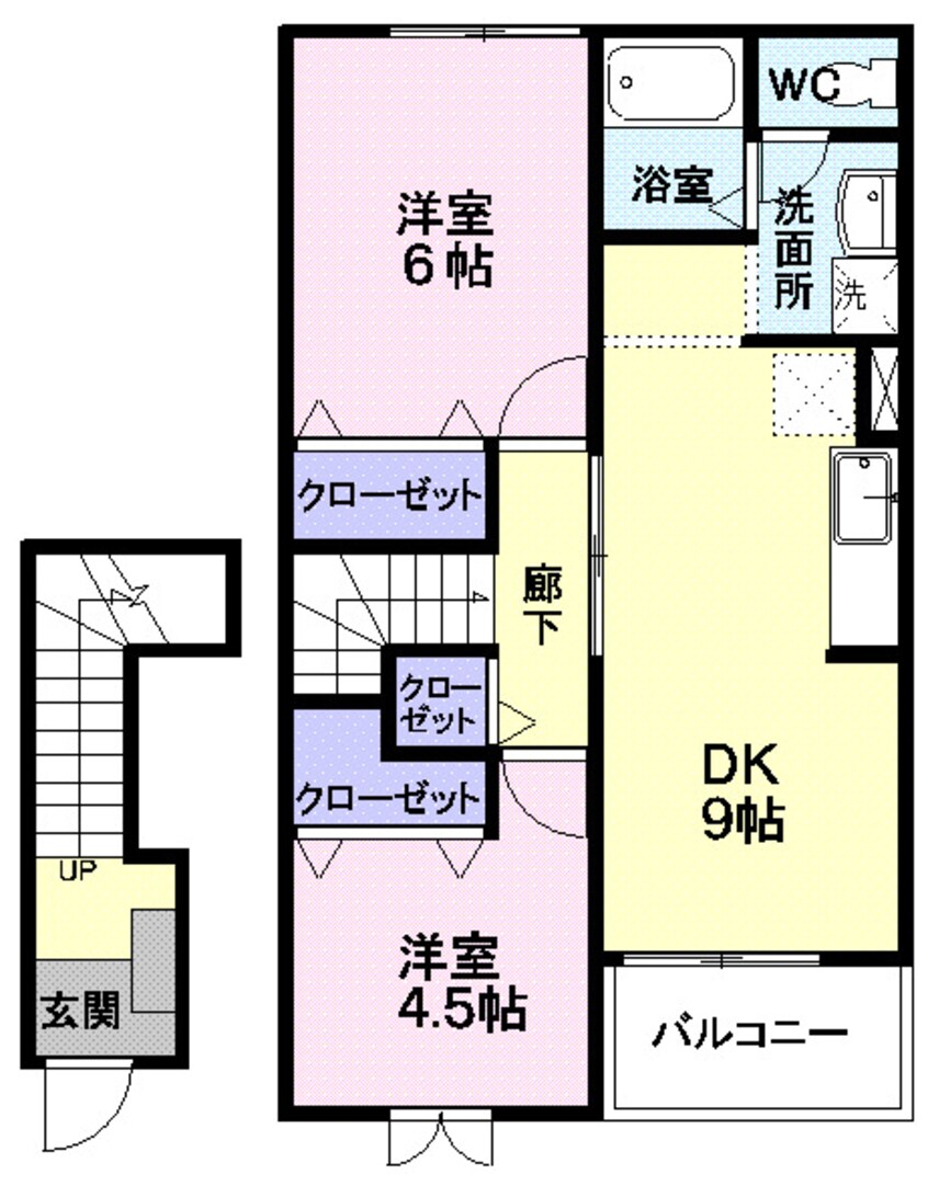 間取図 プリマベーラ