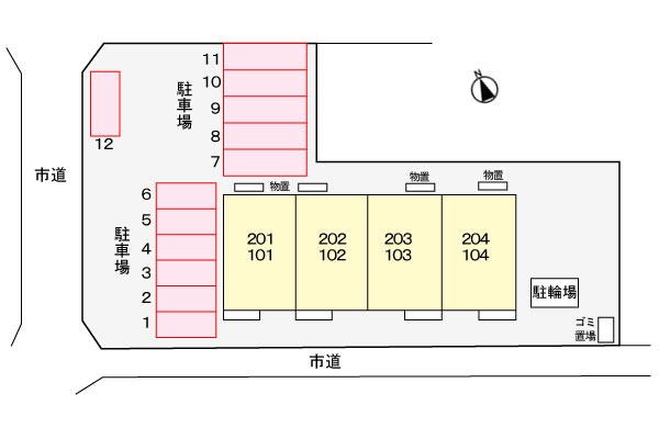 駐車場 プリマベーラ