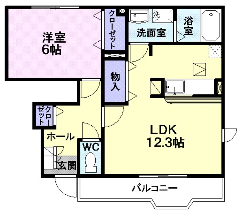 間取図 ｄｅａ（デーア）