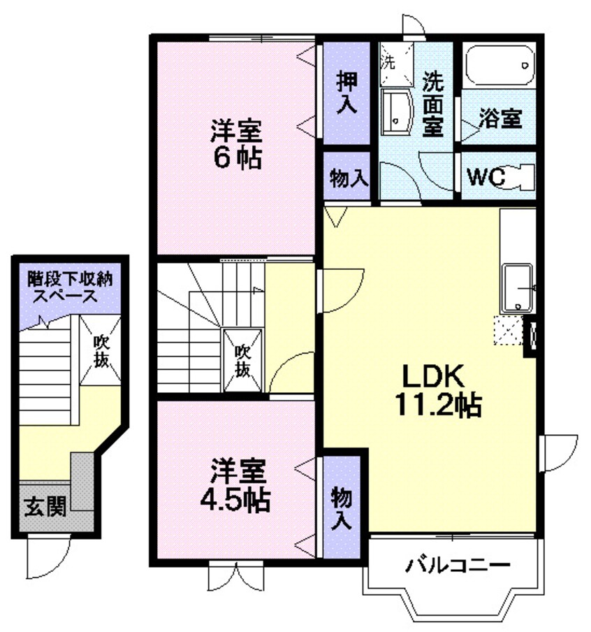 間取図 アスペンベールＣ