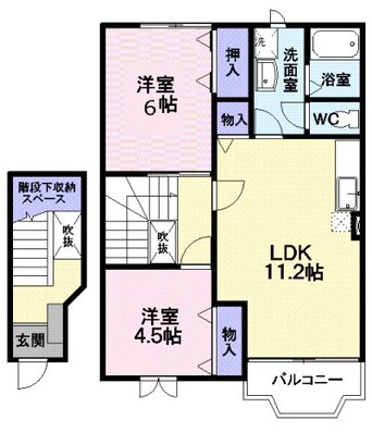 間取図 フォ－リストガ－デンＢ