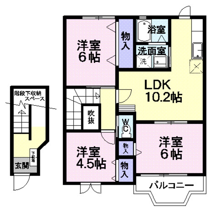 間取図 アーバンフォレストⅢ